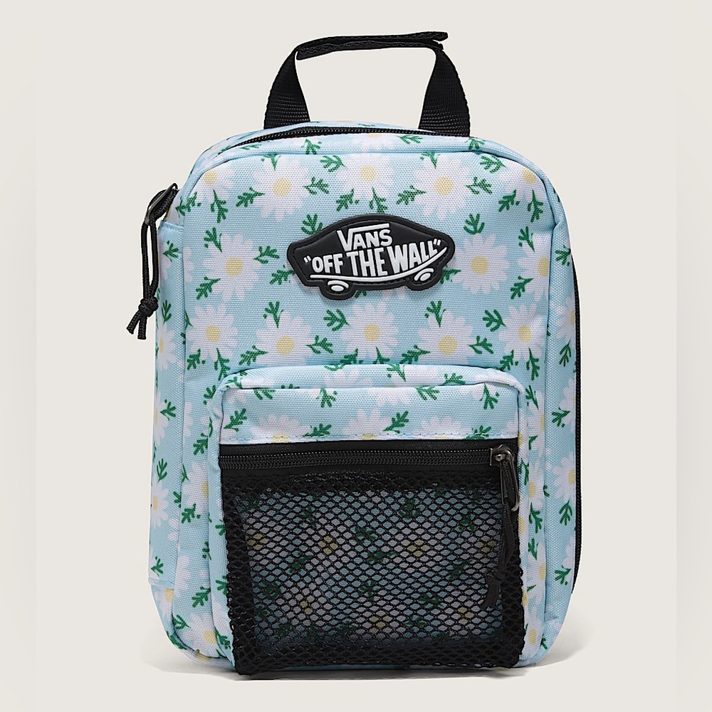 Vans Blue Floral Lunch Bag